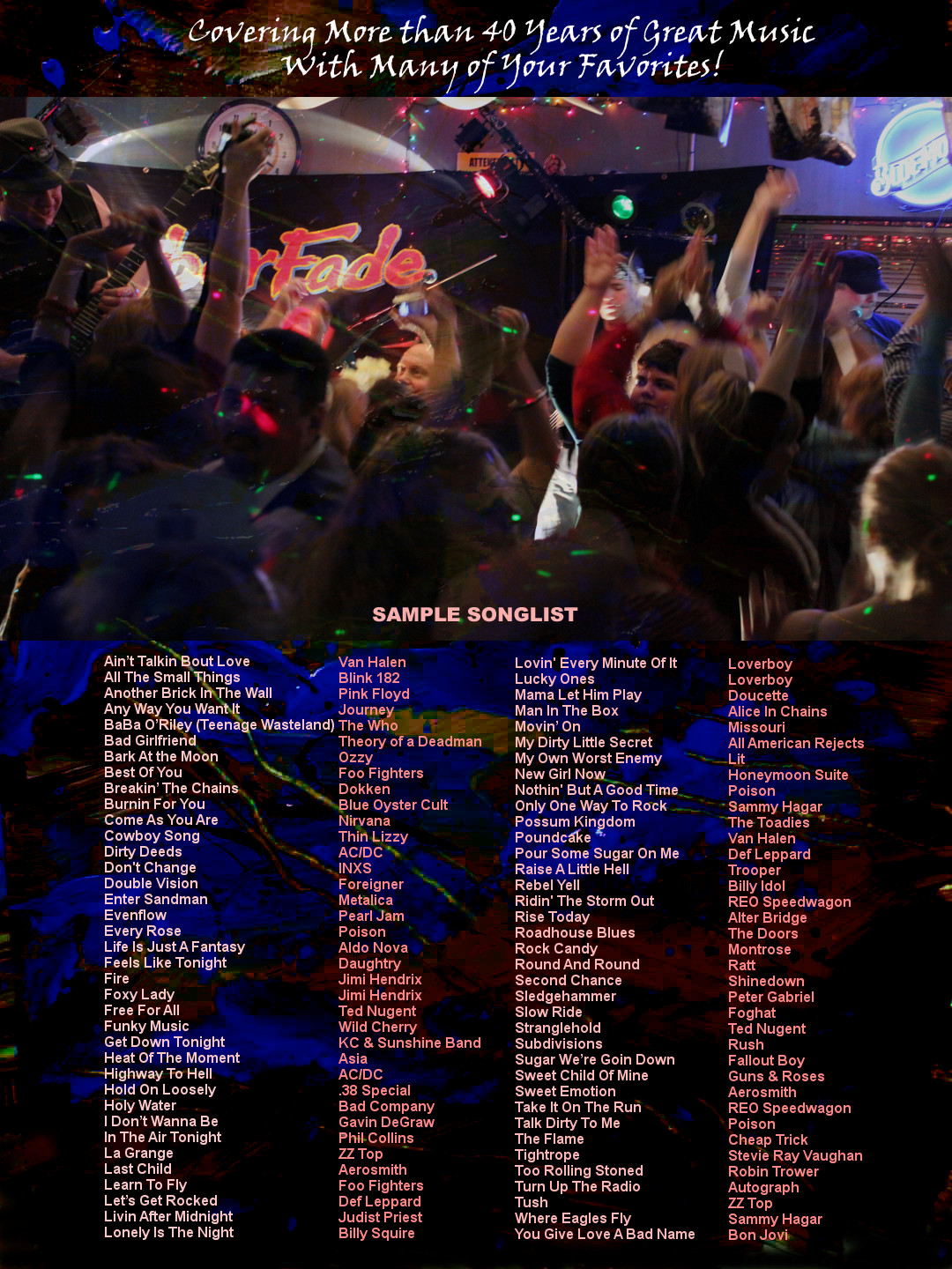 Song List